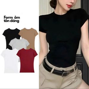 Áo thun tăm lạnh ôm dáng K6377